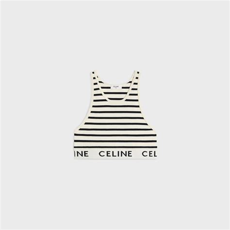 celine two piece set|Celine crop top bra.